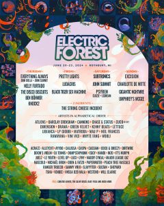 ELECTRIC FOREST 2023 LINEUP IS HERE! - The Festival Voice